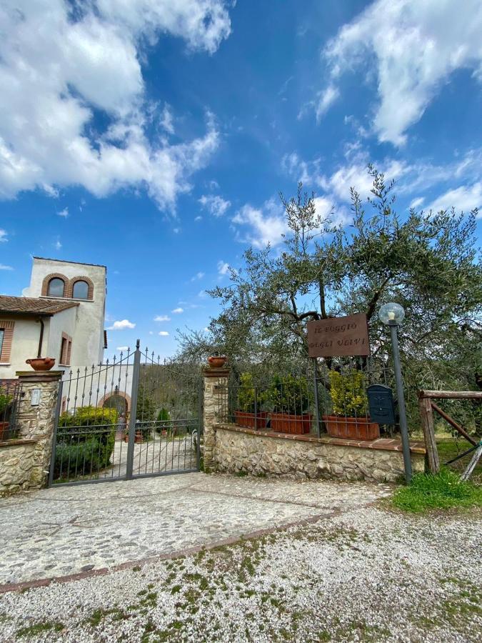 Il Poggio Degli Ulivi Apartman Collicello Kültér fotó